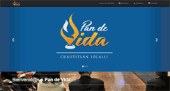 Desktop Screenshot of pandevida.org.mx